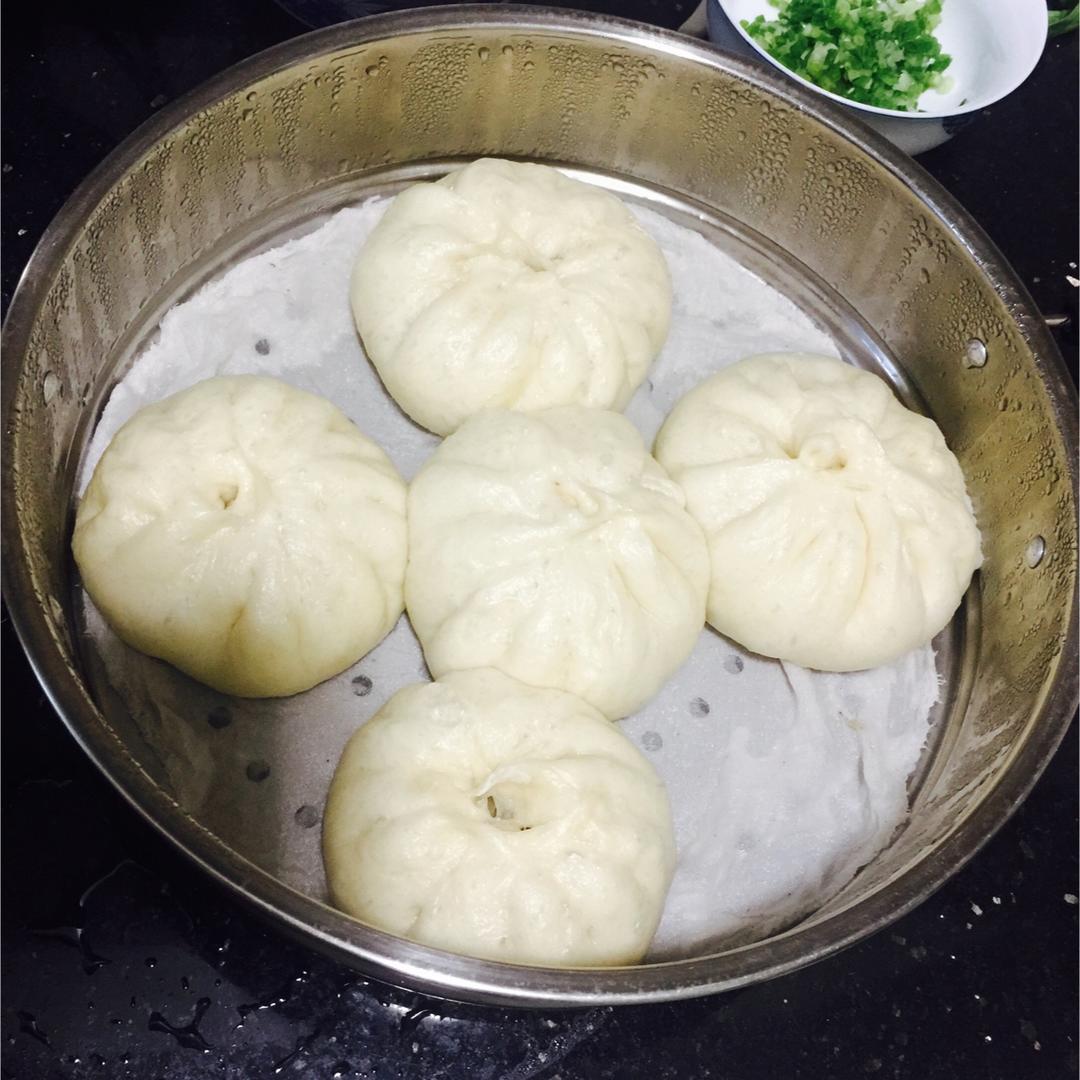节省一半时间的大包子（另付翠绿菜包子，肉包子，腹黑包子食谱）