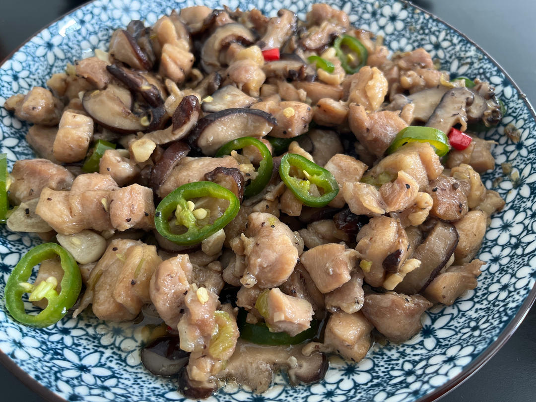 香菇滑鸡