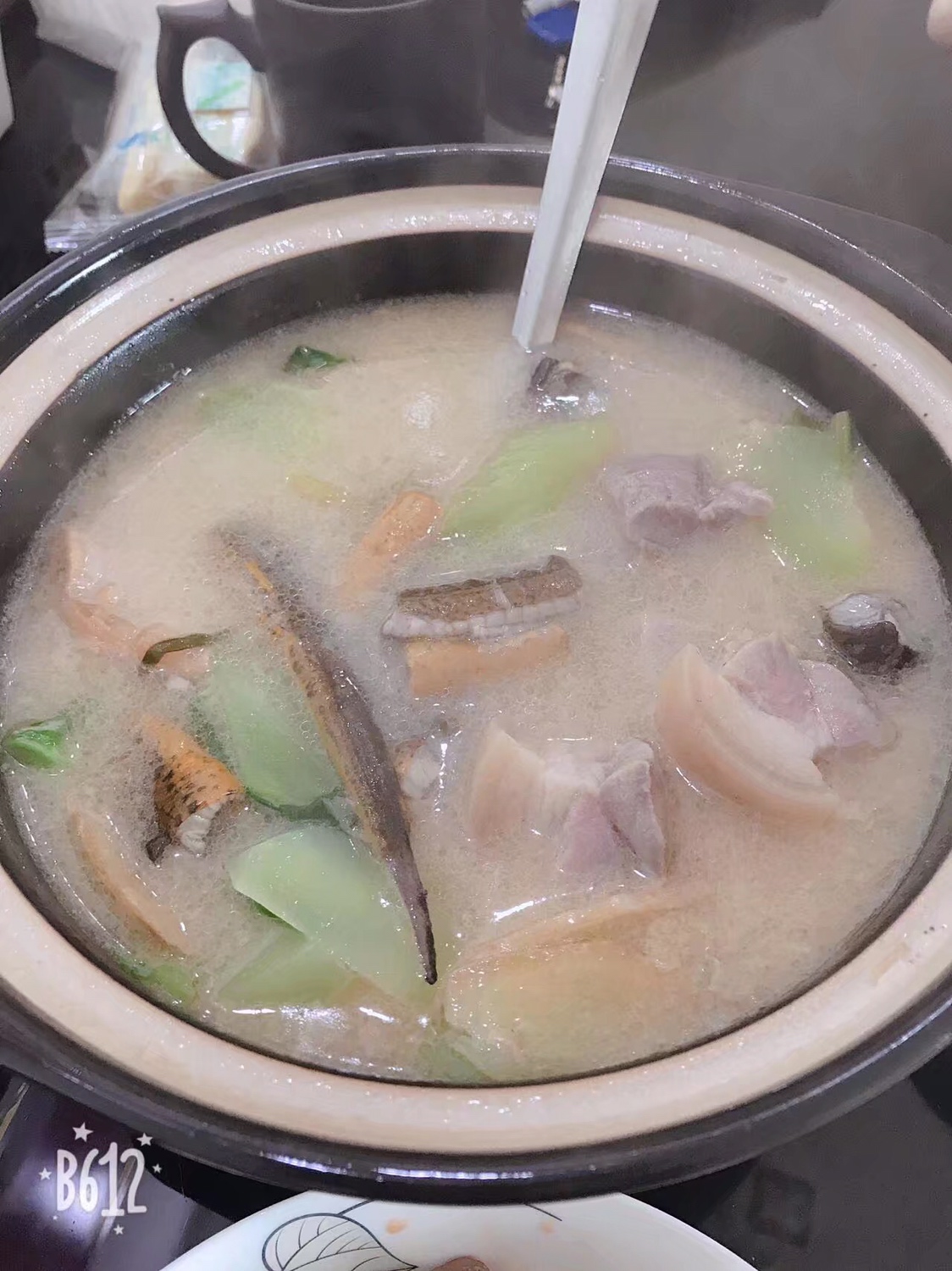 咸肉长鱼莴笋汤