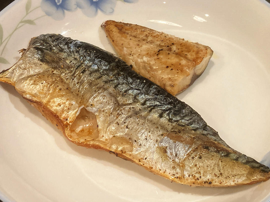 只需5步，做出香喷喷的烤青花鱼！！！