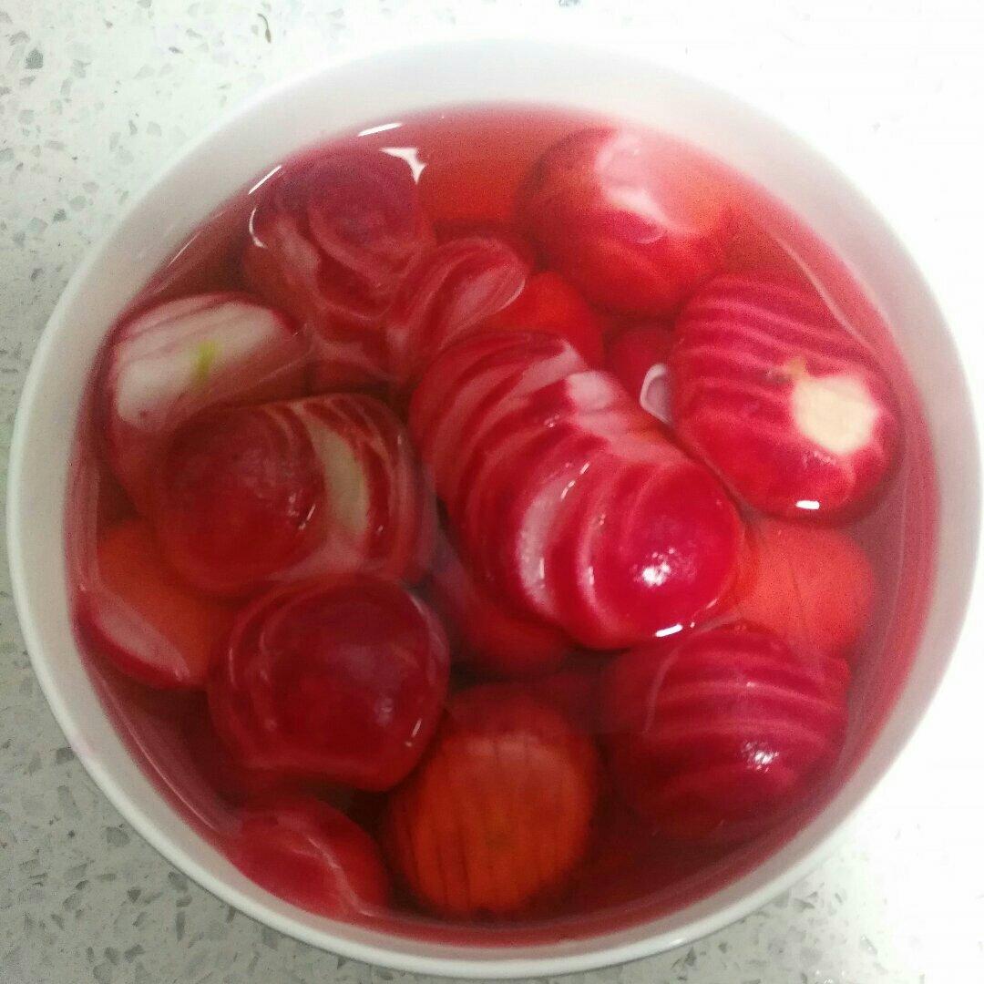 糖醋蓑衣樱桃萝卜