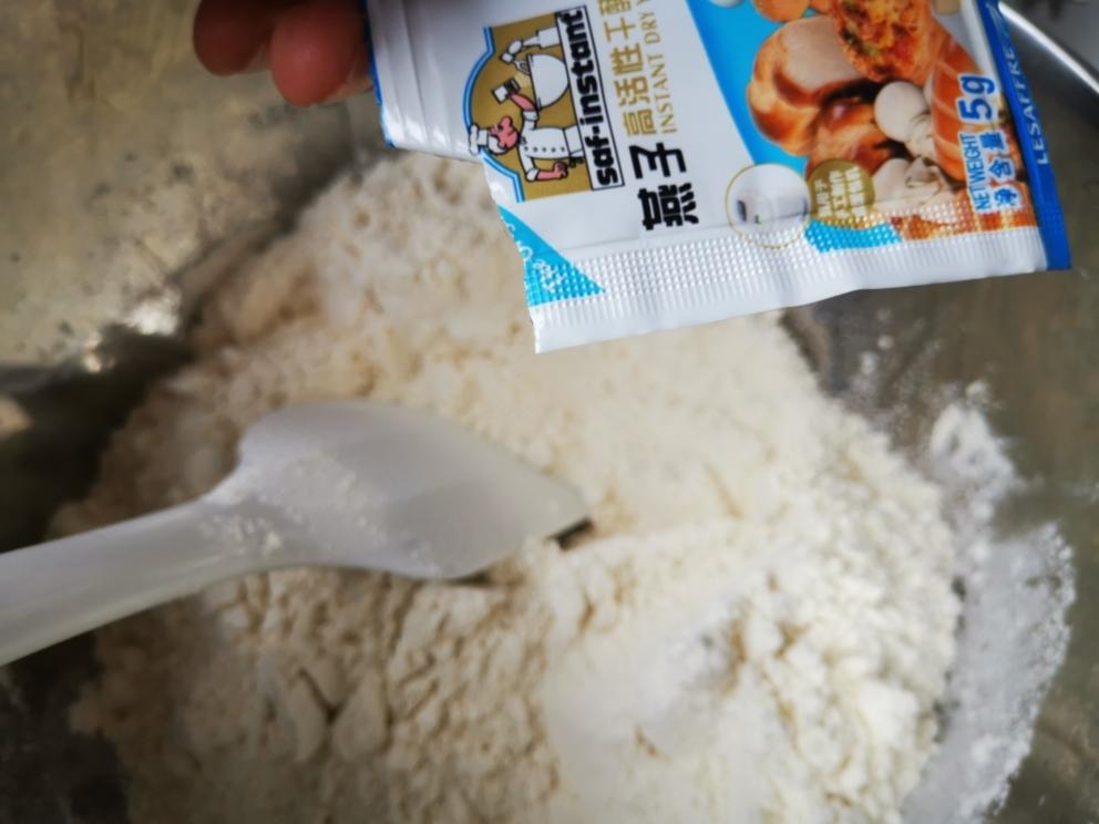 纯奶手撕吐司的做法 步骤1