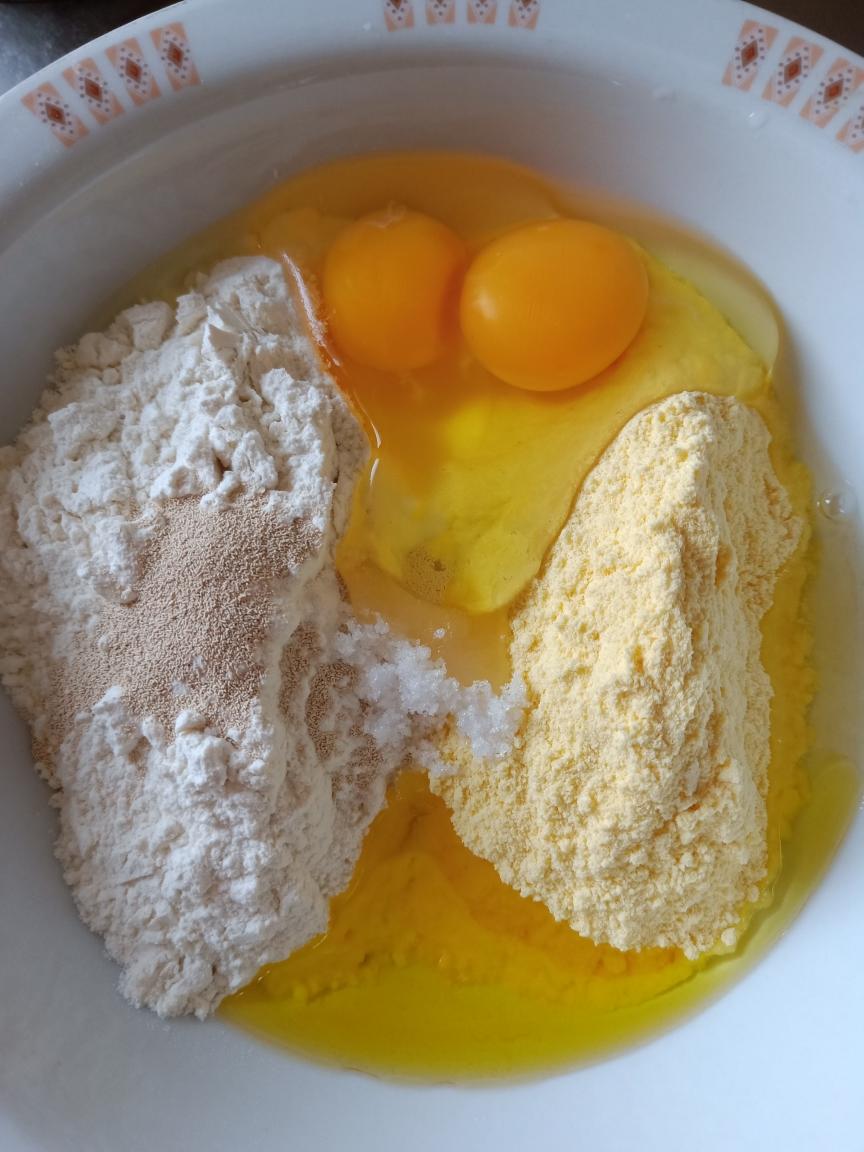 纯奶手撕吐司的做法 步骤1