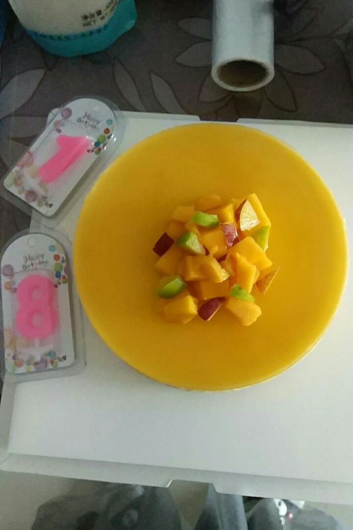 【视频】芒果慕斯（6寸） | 含镜面果胶配方