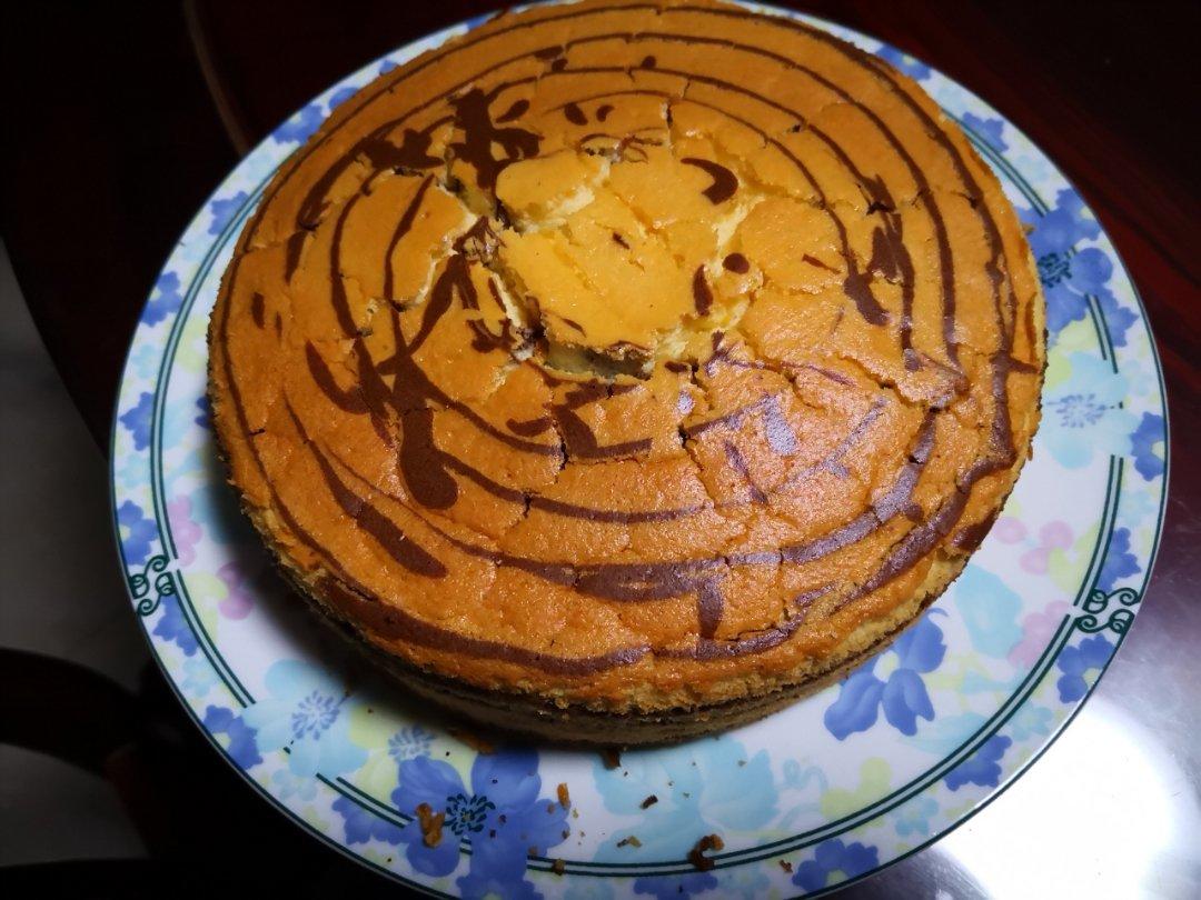 斑马纹酸奶蛋糕