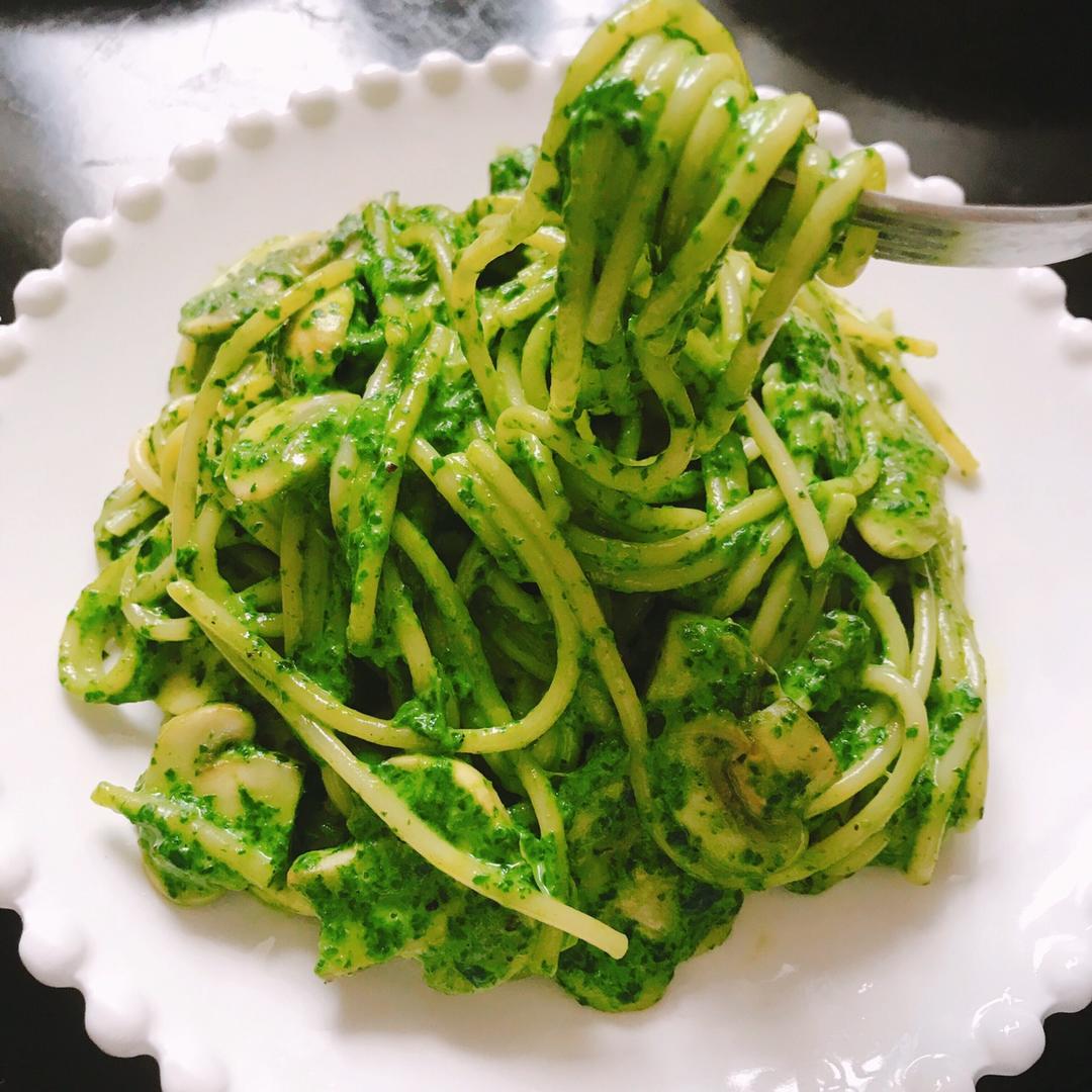 菠菜意面