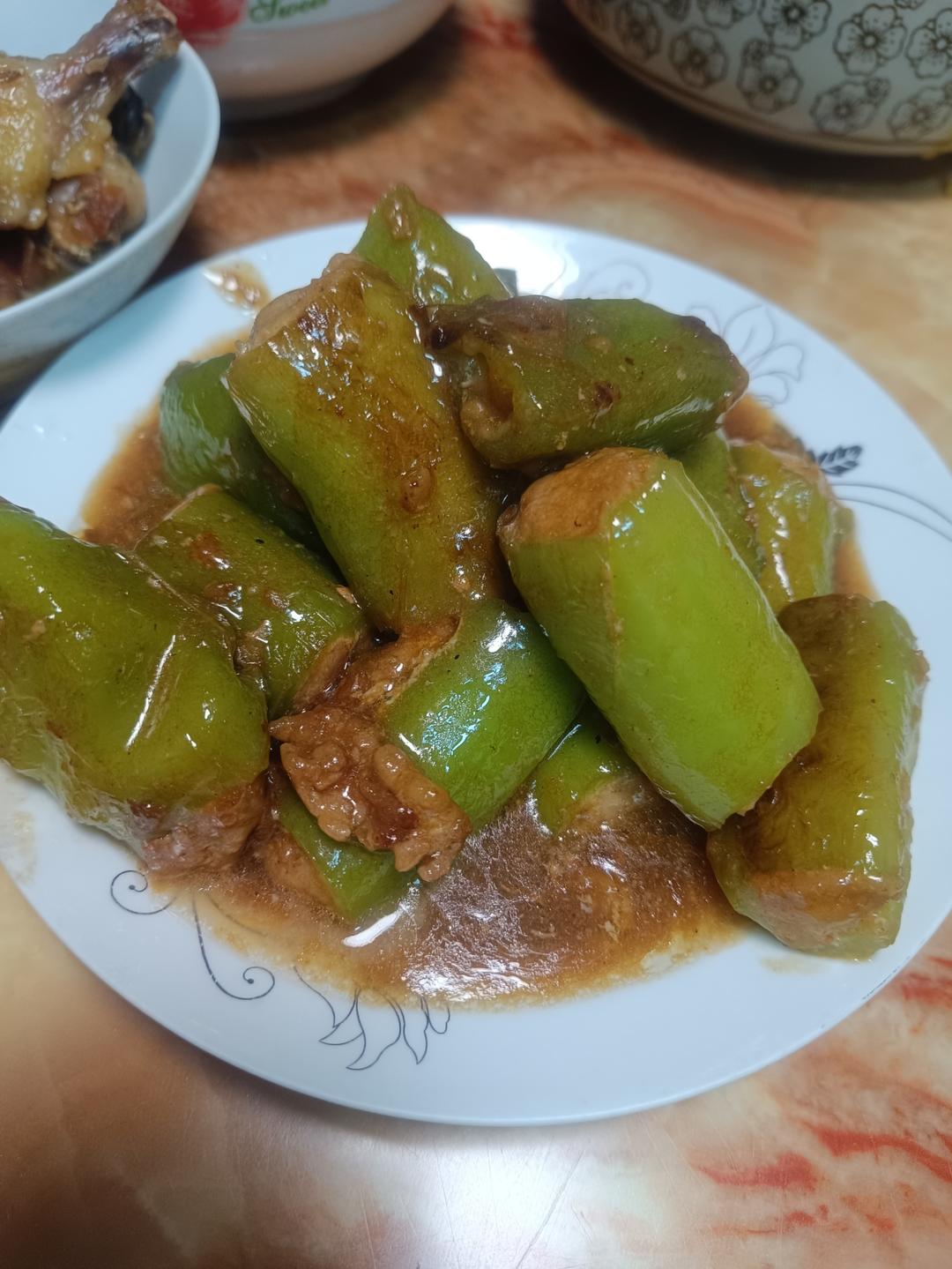 销魂青椒酿肉【超级下饭】