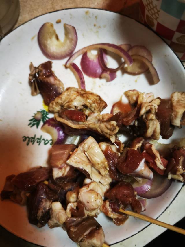 空气炸锅羊肉串