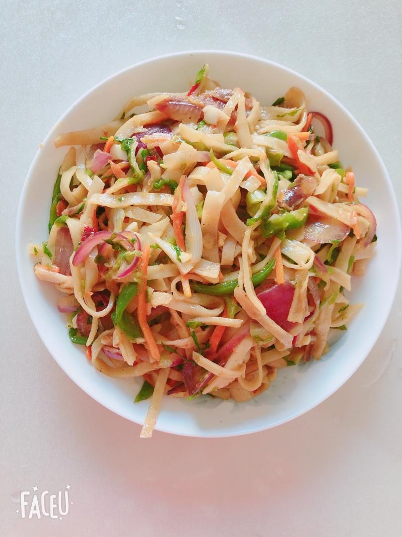 陕西私房炒饼[内附饼丝做法]