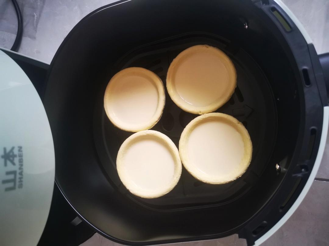空气炸锅版简版烤蛋挞（神似肯德基！）