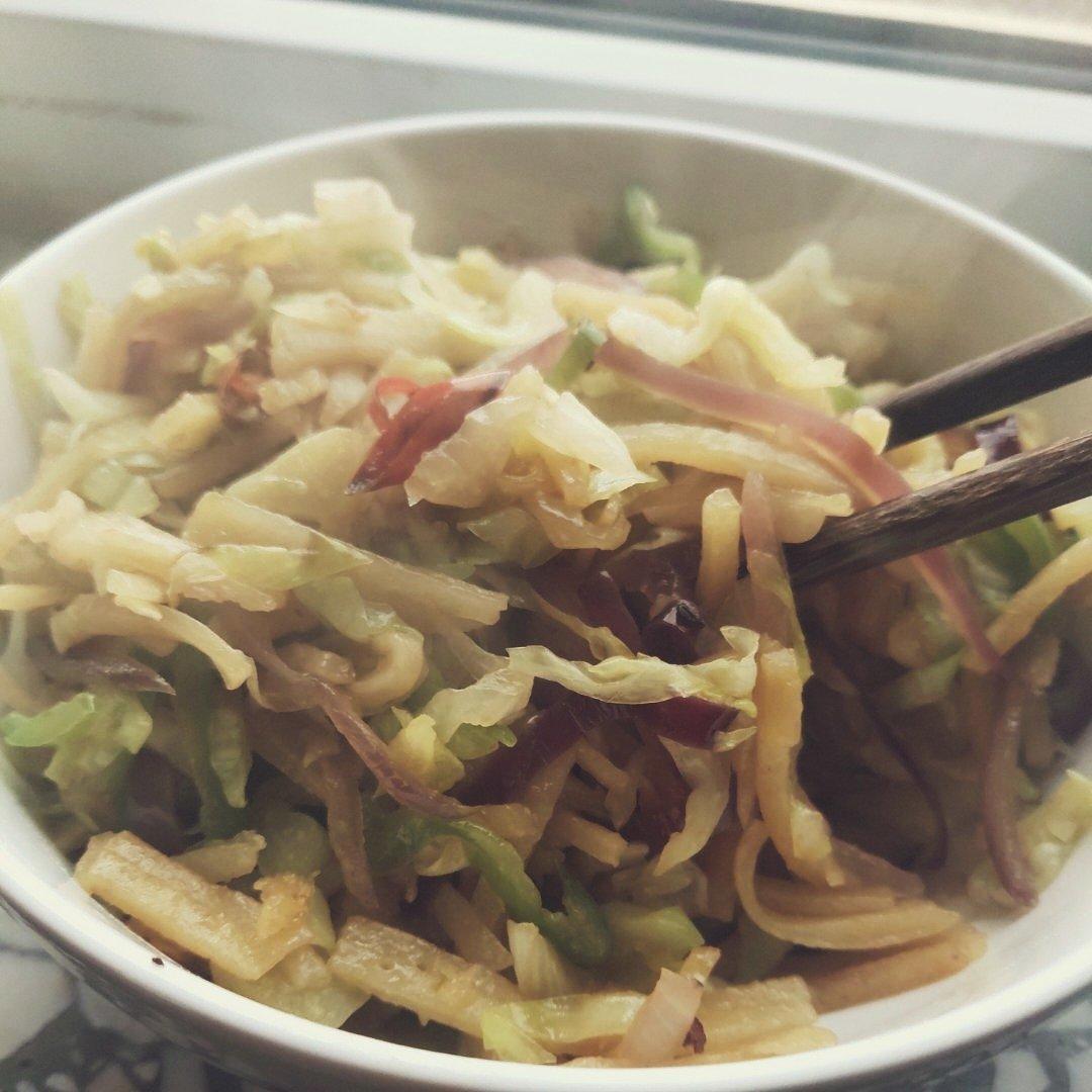 陕西私房炒饼[内附饼丝做法]