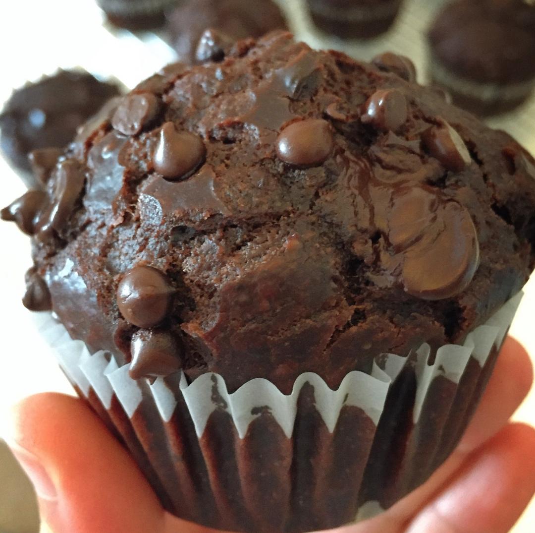 在家做巧克力蘑菇头麦芬蛋糕🍫
