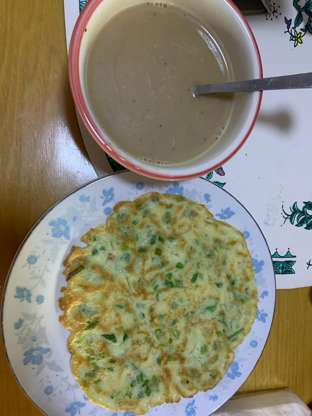 韭菜鸡蛋饼
