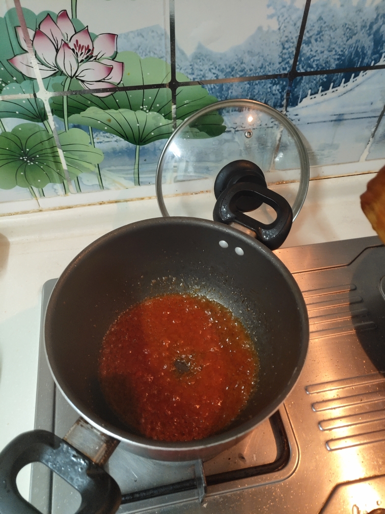 杏鲍菇咕咾肉的做法 步骤7