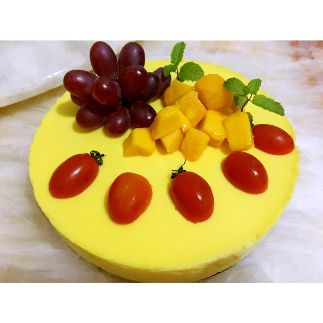 【视频】芒果慕斯（6寸） | 含镜面果胶配方