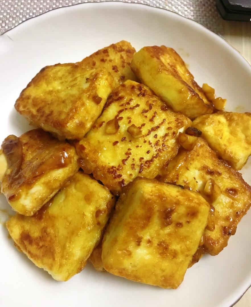 无敌好吃的香煎豆腐