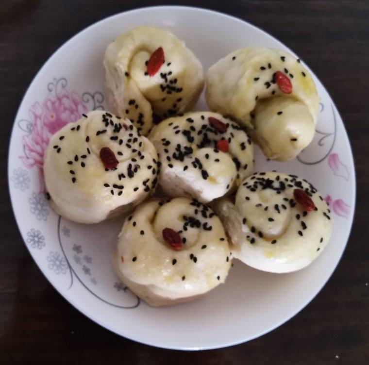 超松软的蒸面包