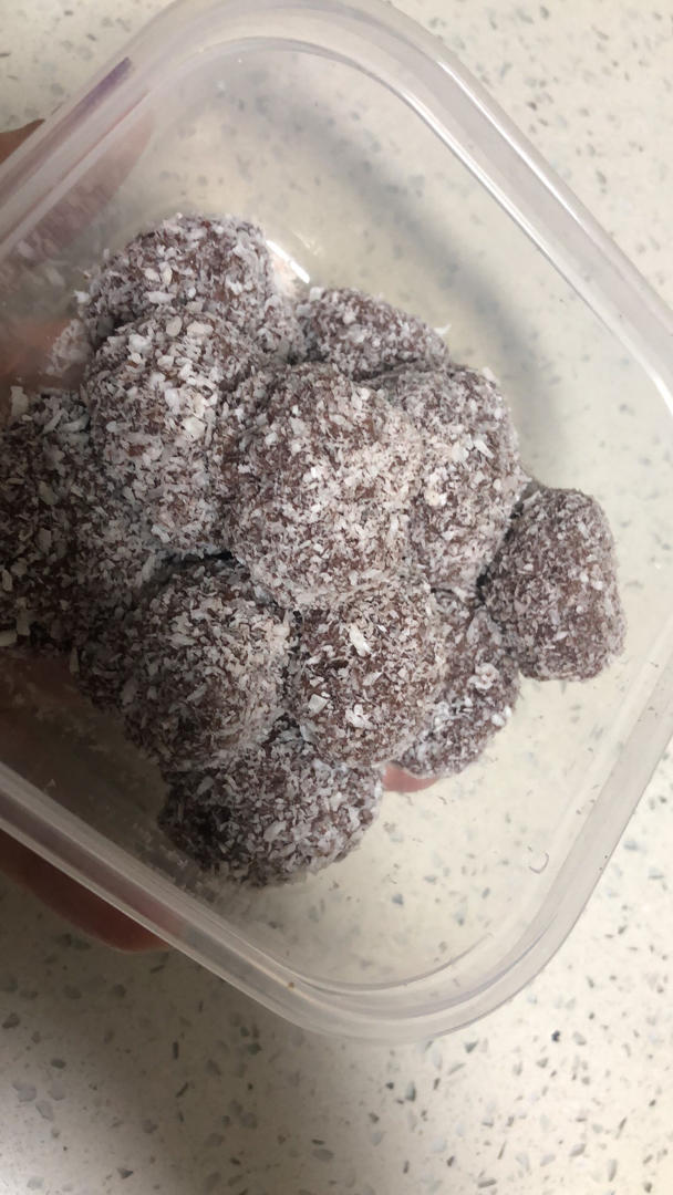 低卡快手小零食伪糯米糍（洋车前子壳粉）