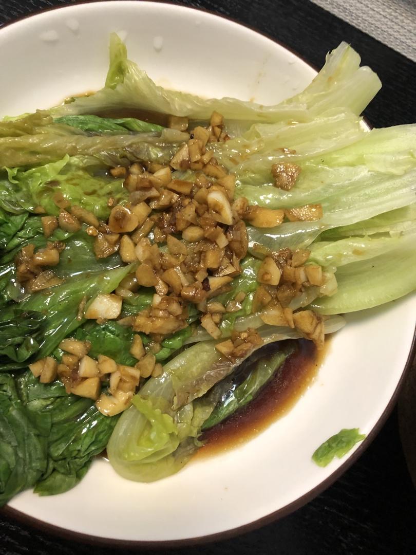 5分钟上桌的蚝油生菜