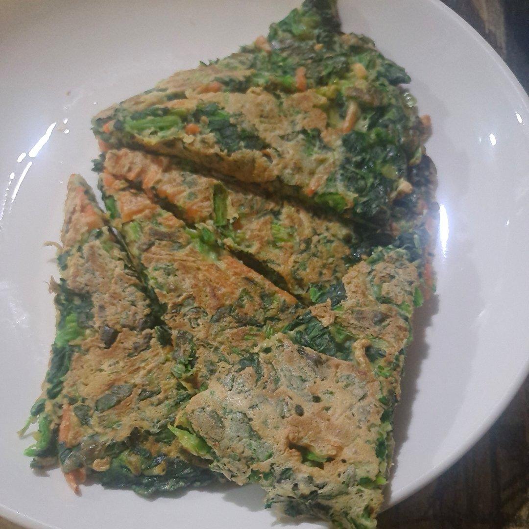 低脂菠菜鸡蛋饼