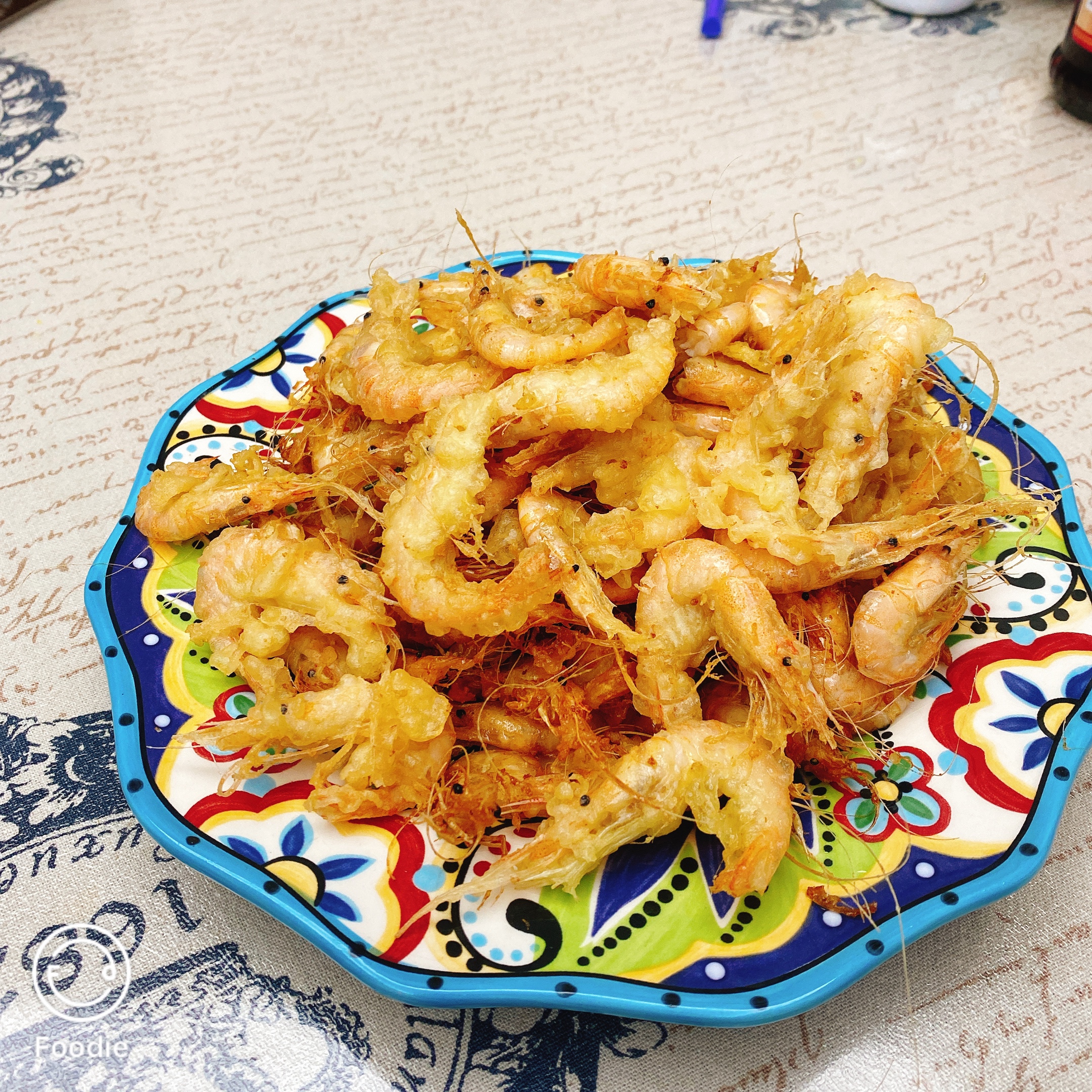 温州人的虾儿泡，鲜香酥脆味美油炸白虾🦐，炸虾，下酒必备的做法