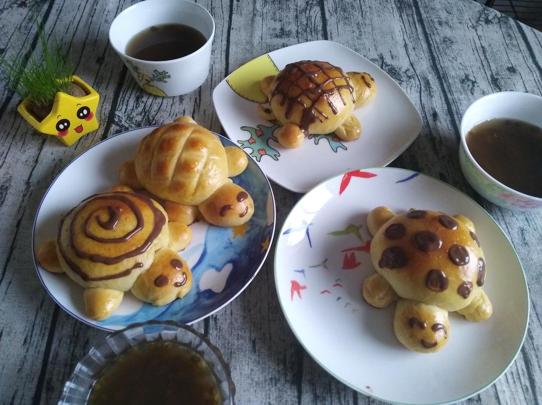 肉松小乌龟面包