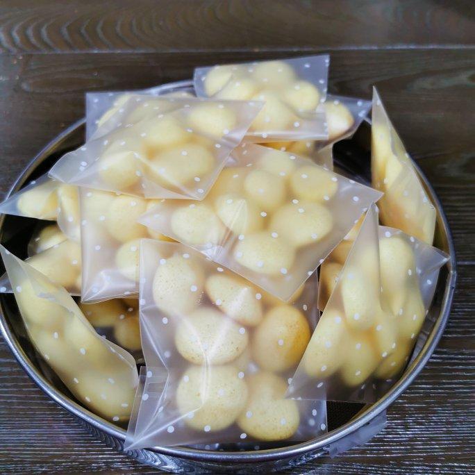 全鸡蛋 蛋黄奶粉溶豆（超级简单版）
