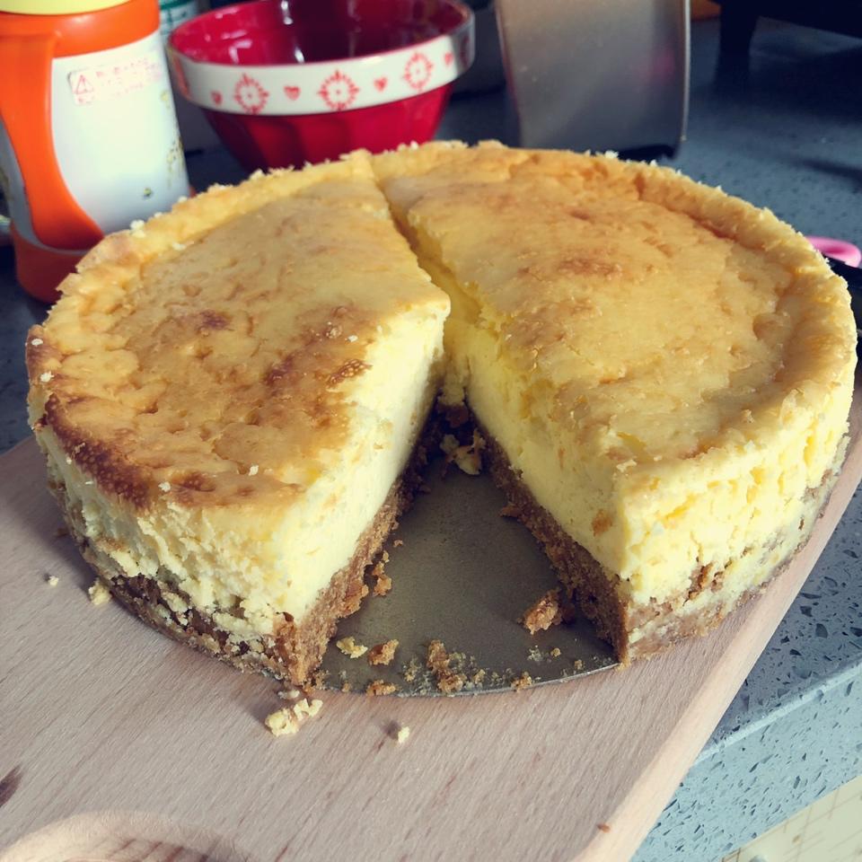 兔子_疯啦做的八寸重芝士蛋糕