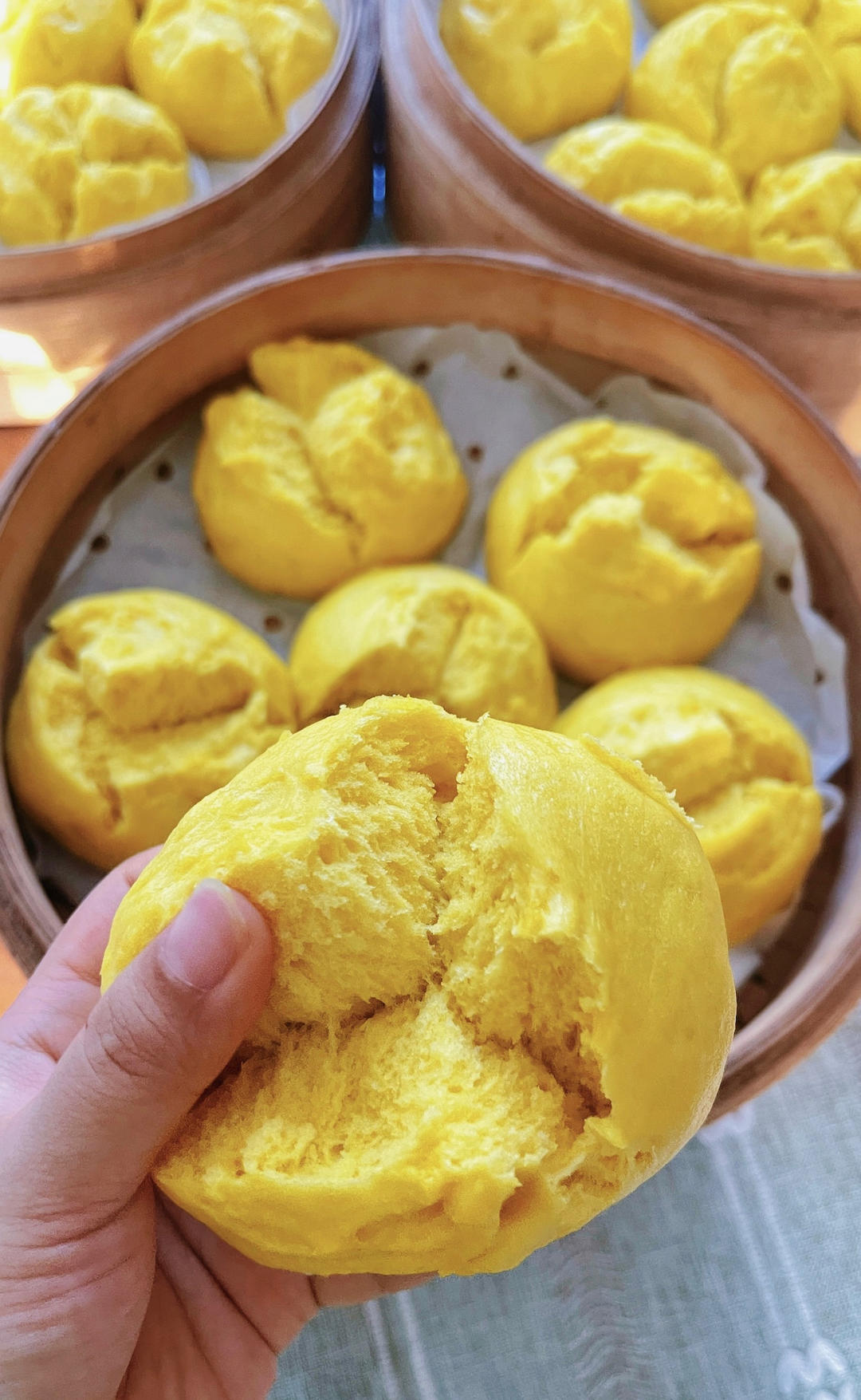 贝贝南瓜开花馒头