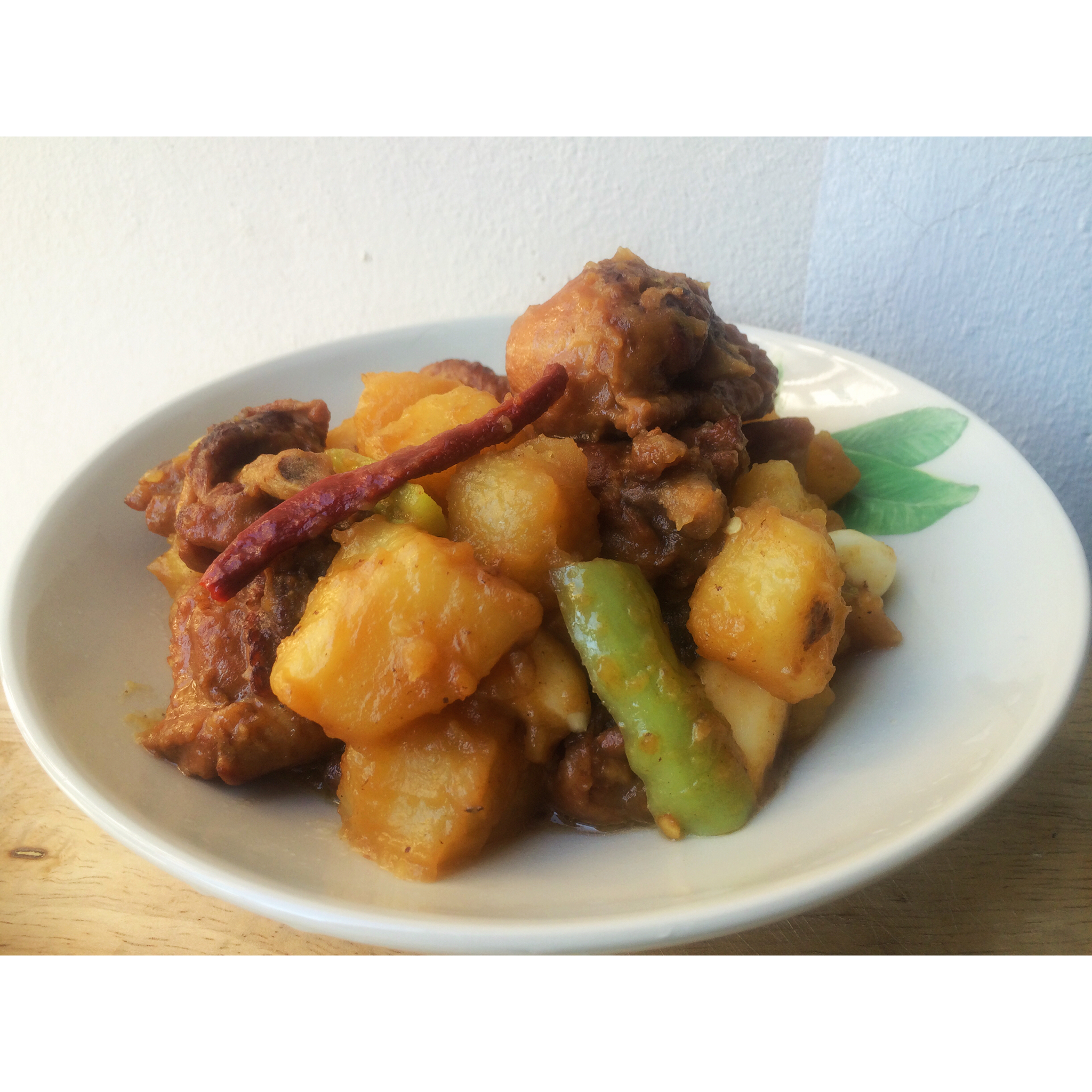 新疆大盘鸡 一个人的小盘鸡