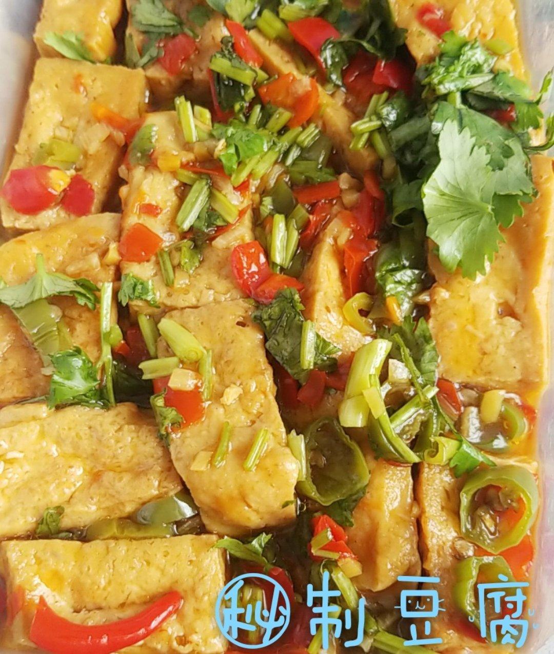 无敌美味的香煎豆腐