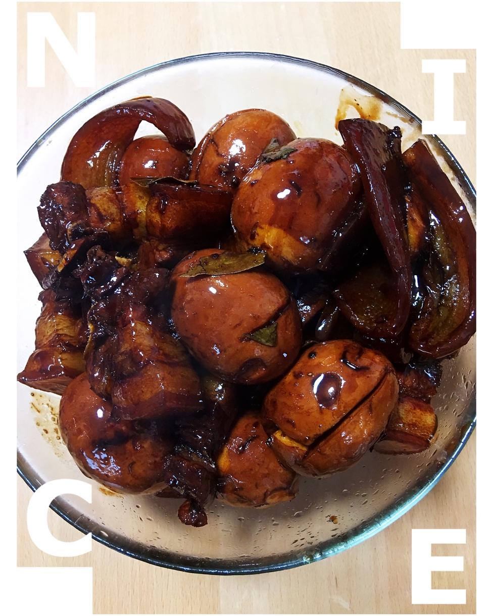 其实也不是很难的红烧肉烧蛋