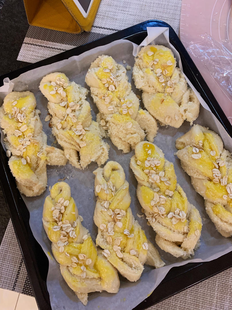 椰蓉奶排包（无黄油低卡版）