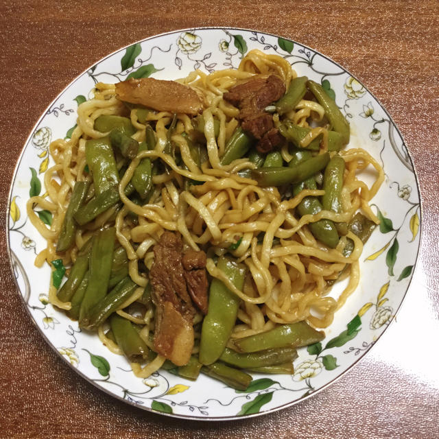 豆角焖面