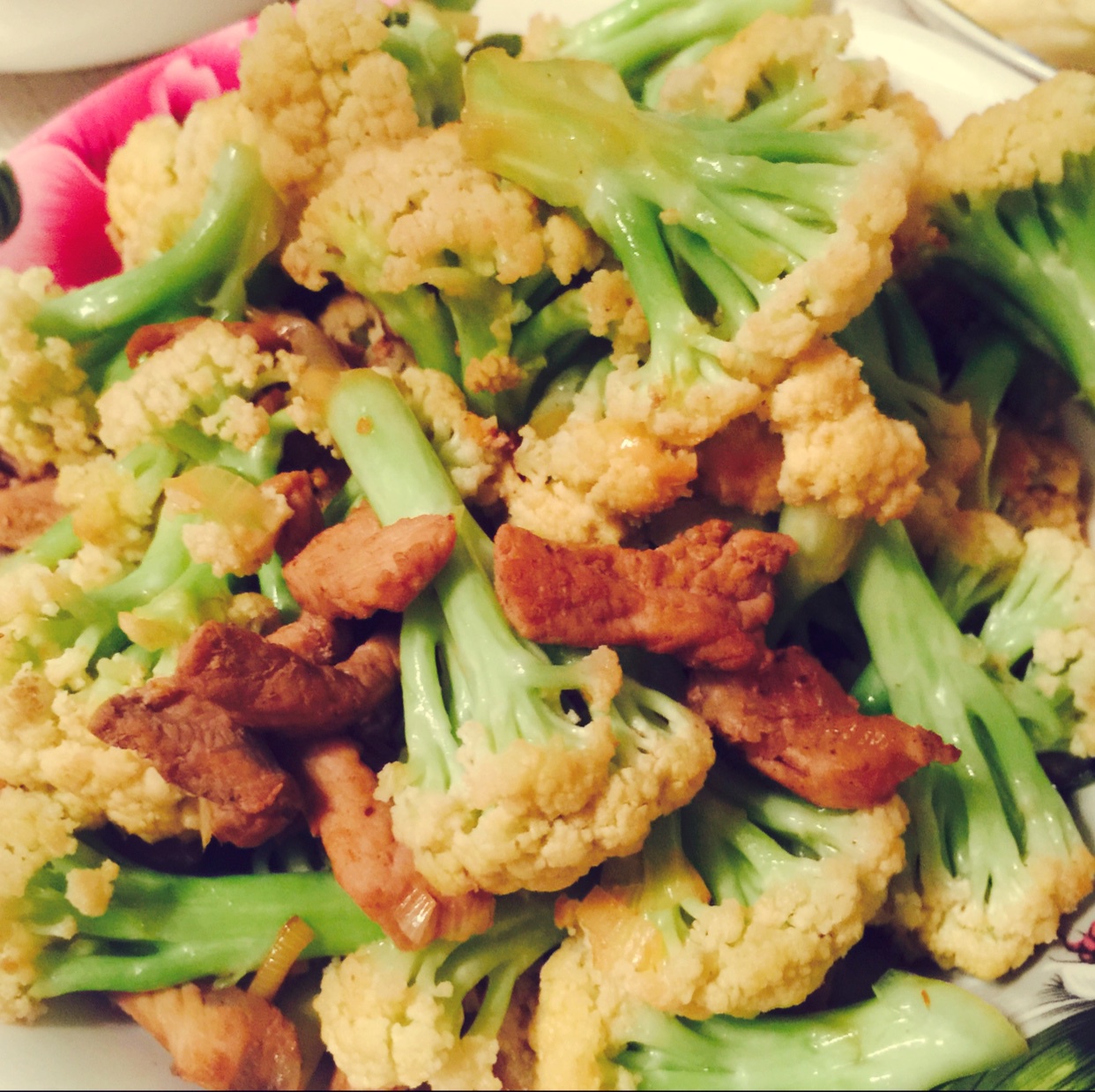 ivy-巴蒂做的花菜烧肉