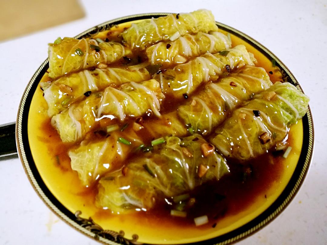 肉酿白菜卷