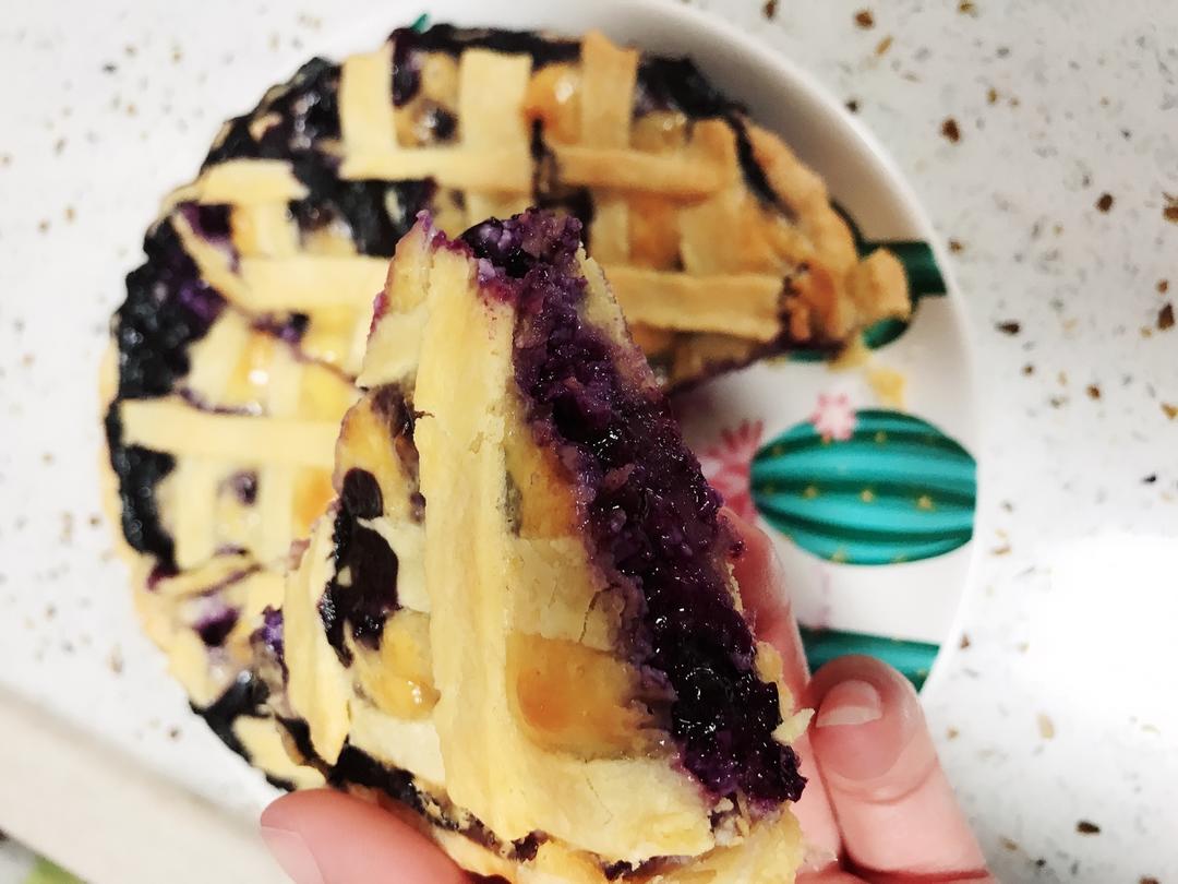 蓝莓乳酪派