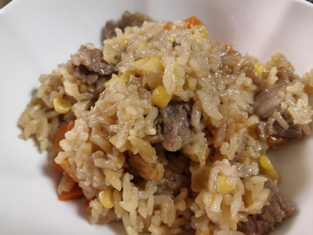 牛肉焖饭！巨好吃！