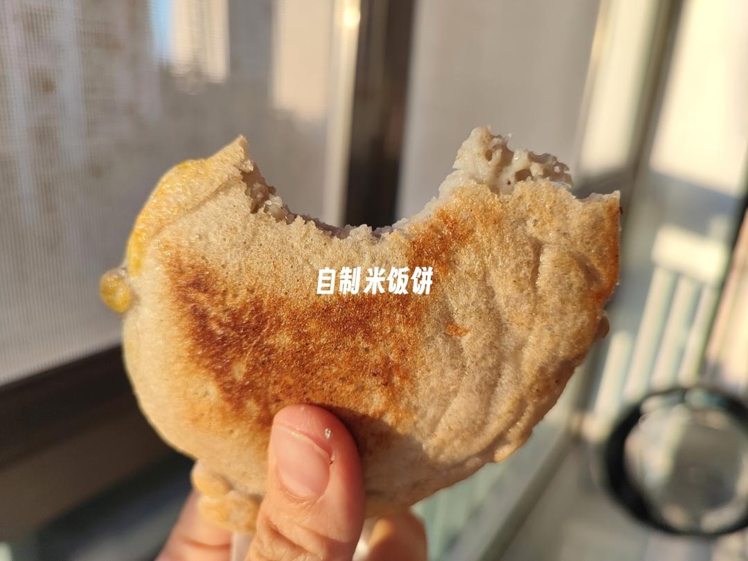老上海的街边早饭米饭饼