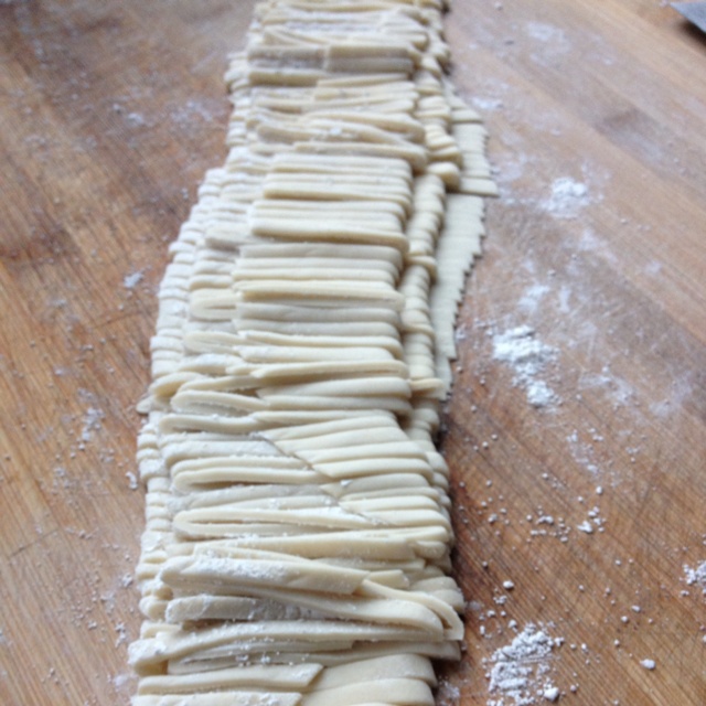 面 手擀面 范小花做的手擀面范小花