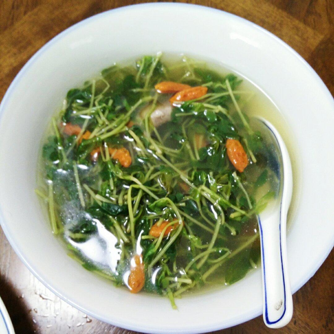 上汤豆苗