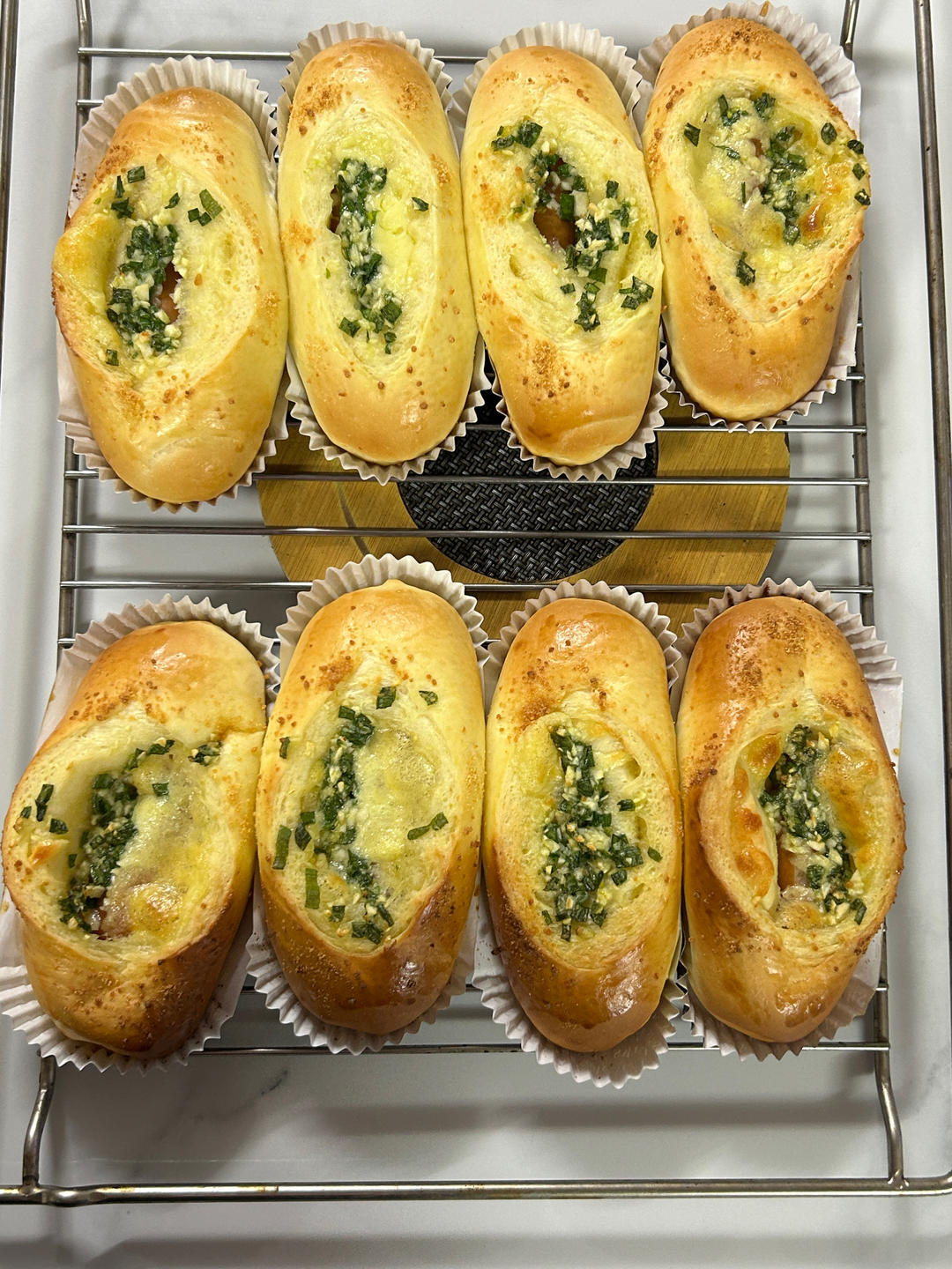 好吃到哭❗️蒜香芝士热狗包🌭快收藏配方✨