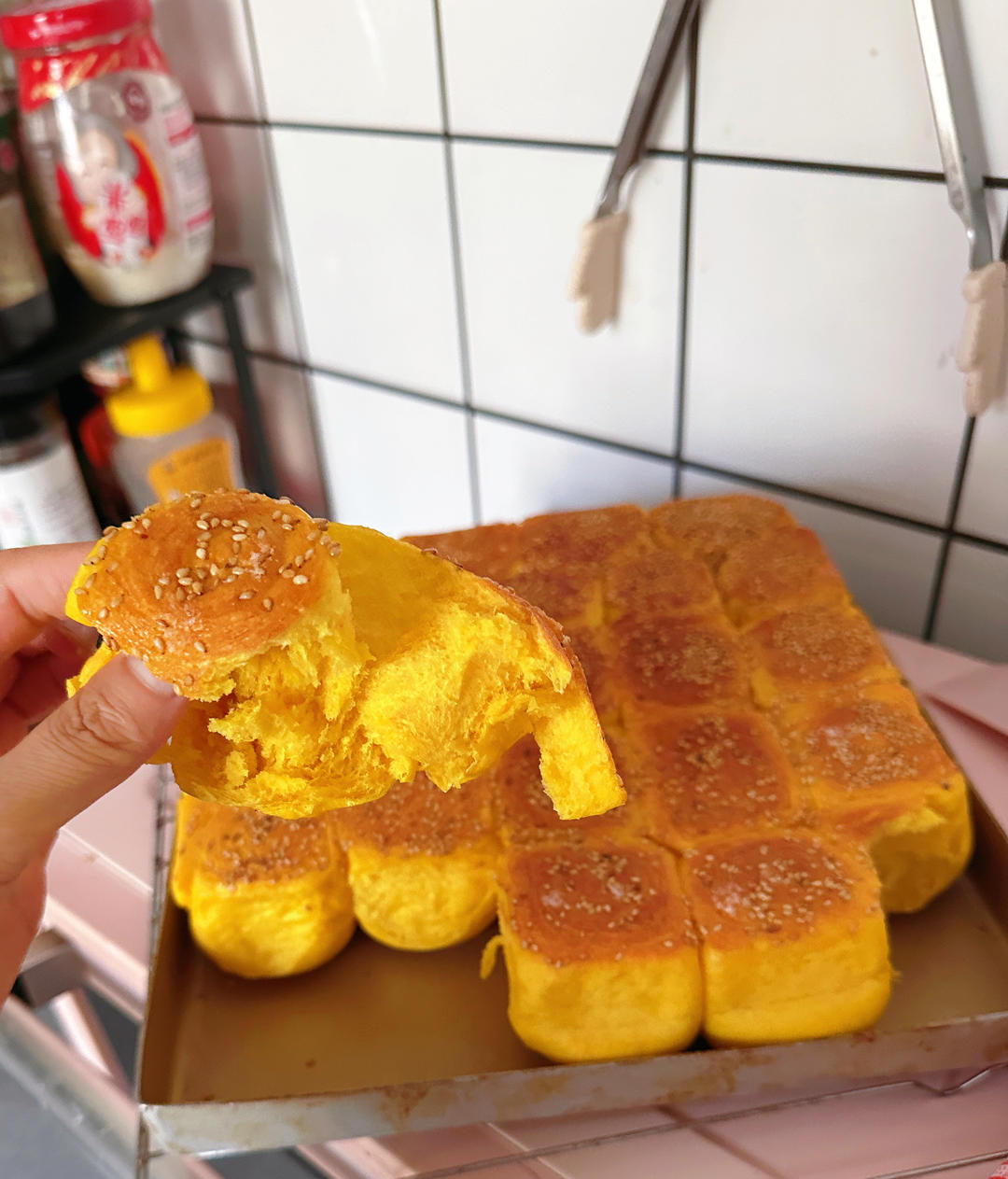 纯奶手撕吐司的做法 步骤1