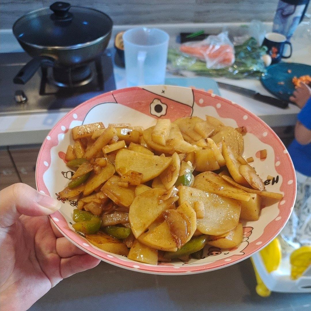青椒土豆片