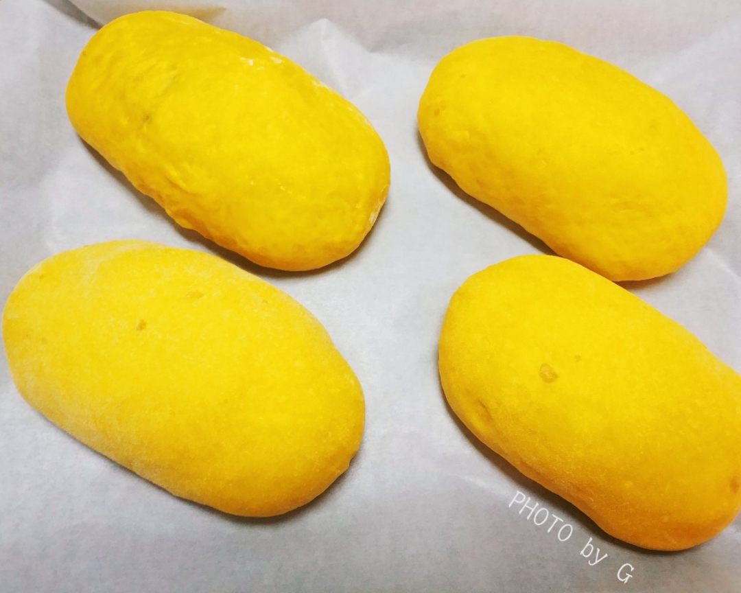 南瓜麻薯全麦软欧【手揉~假装吃了能减肥】的做法 步骤12