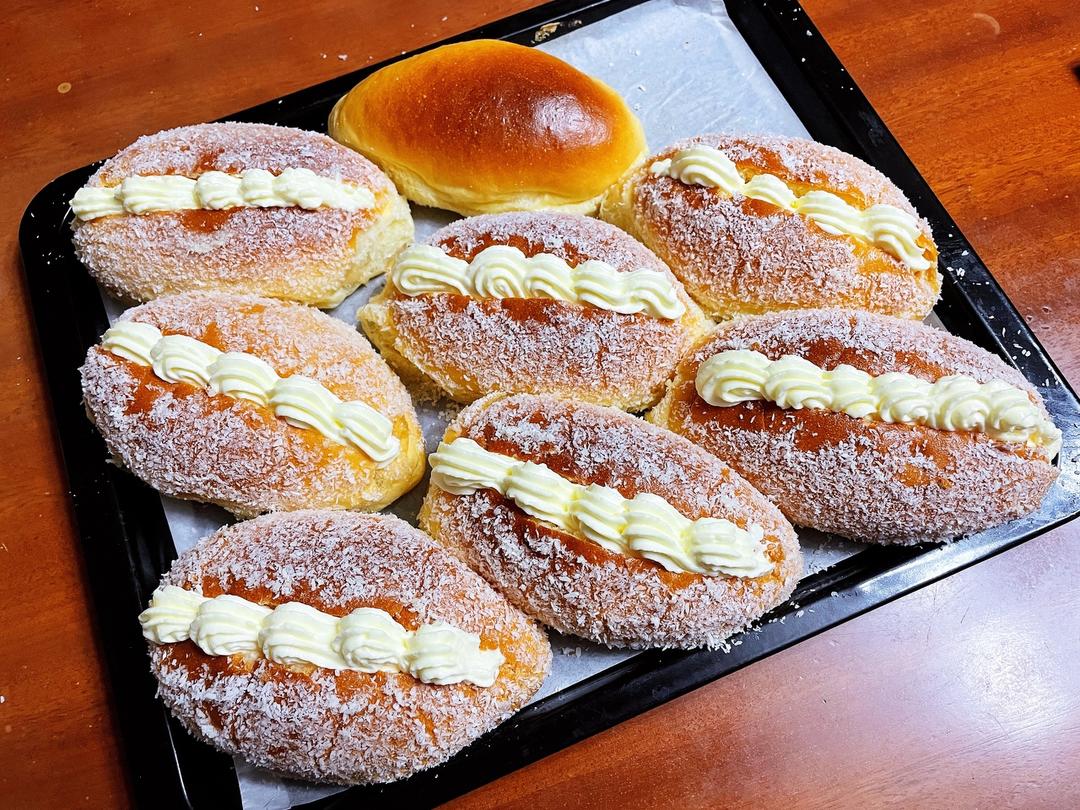 纯奶手撕吐司的做法 步骤1