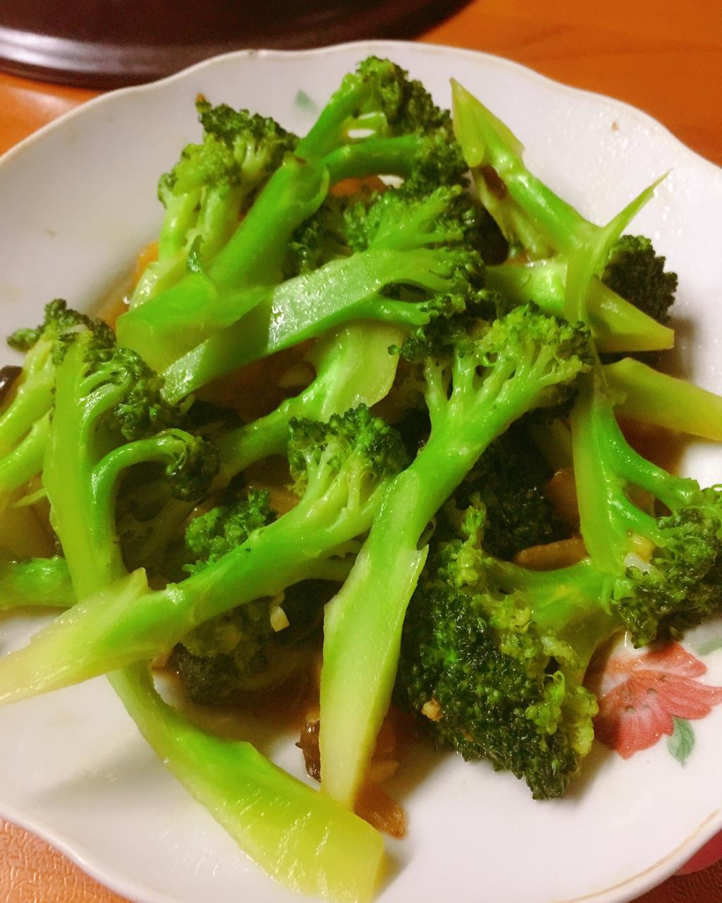 蚝油蒜蓉西兰花