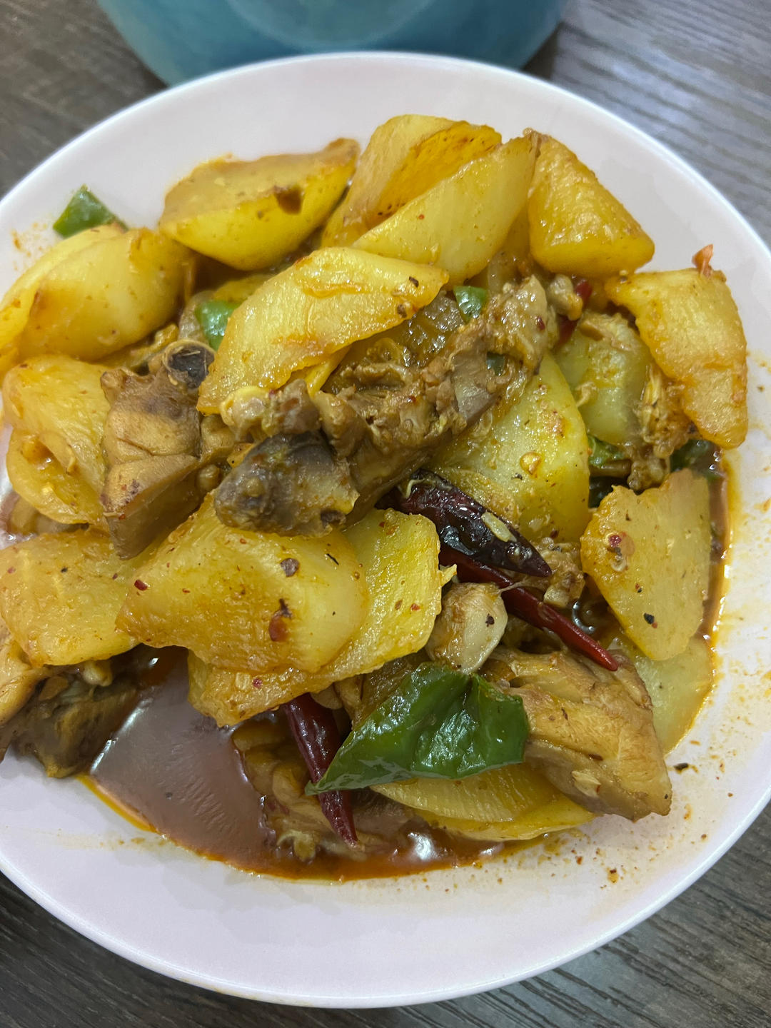 土豆烧鸡（非常下饭哦~）