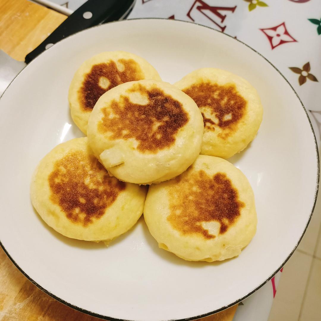 松软养胃的山药饼      （高营养低热量）