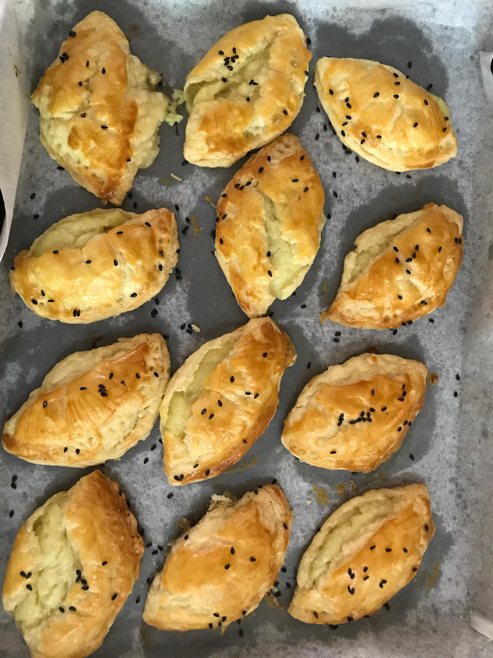 香蕉酥/芒果酥/榴莲酥/蛋挞皮制作